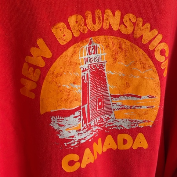 Vintage Hoodie New Brunswick Canada - vintage size L-XL - Picture 2 of 7